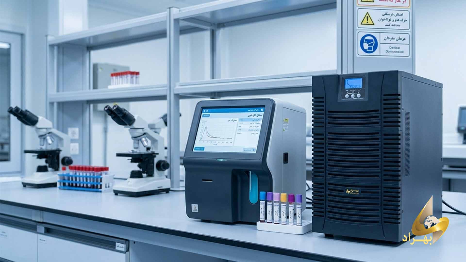 یو پی اس مناسب دستگاه آنالایزر گاز خون _ شرکت بهراد